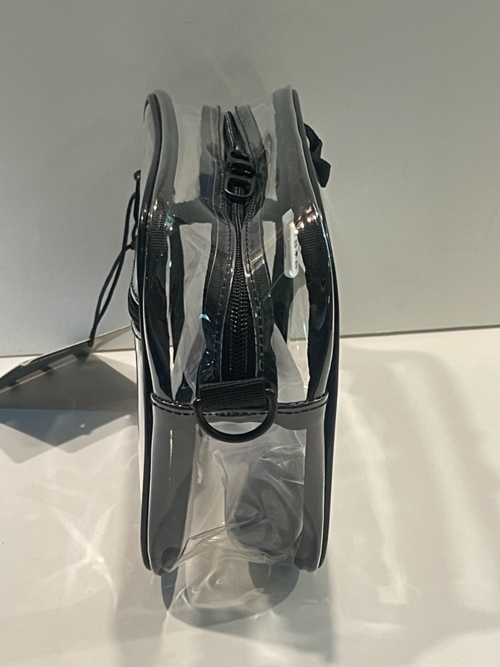 Adidas Clear / Black Crossbody Stadium Bag - Picture 3 of 5